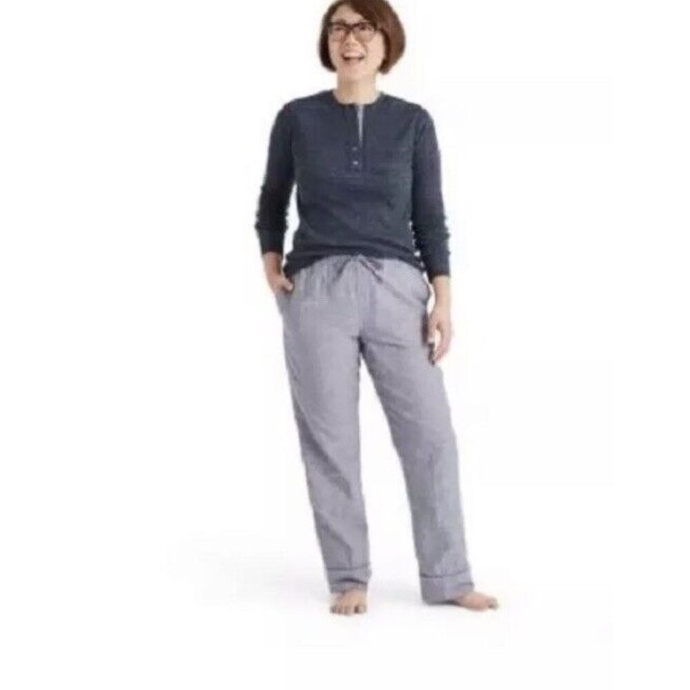 Women's Long Sleeve Pajama We - Levi Strauss & Co Blue  Xxl Nwt 25